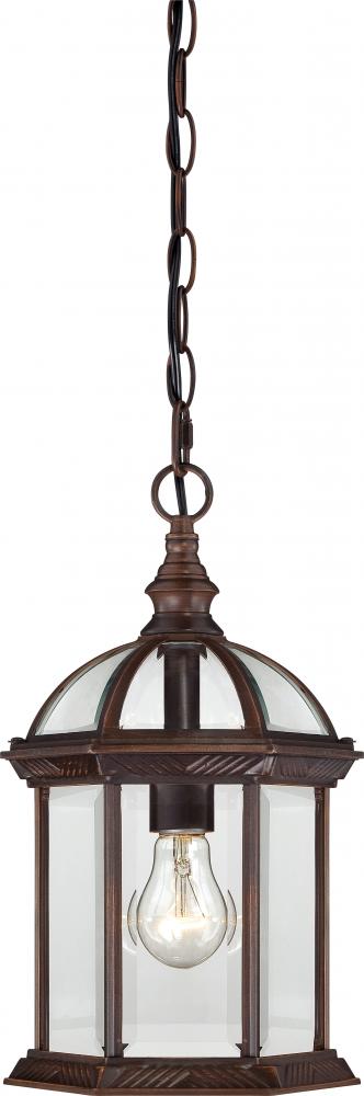 Nuvo 60-4978 Boxwood; 1 Light; 14 in.; Outdoor Hanging with Clear Beve