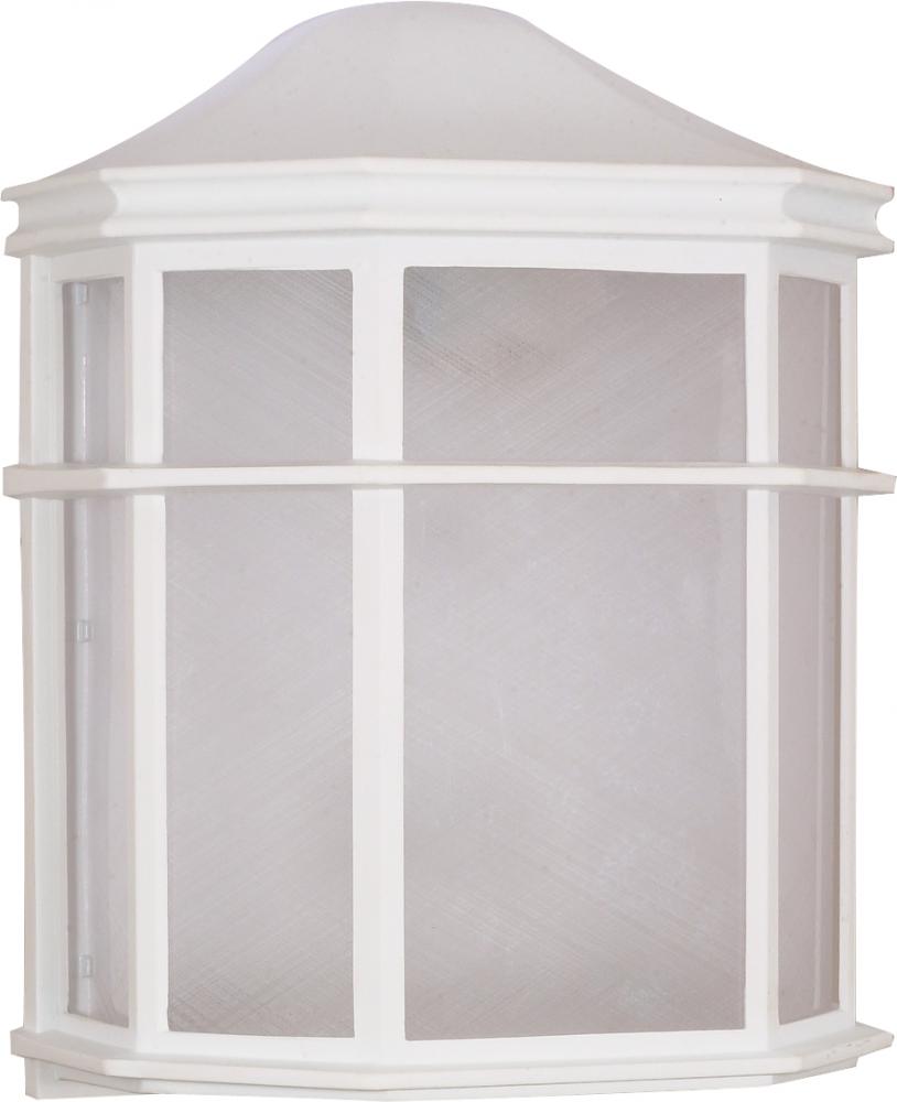 Nuvo 60-537 1 Light; 10 in.; Cage Lantern Wall Fixture; Die Cast; Line