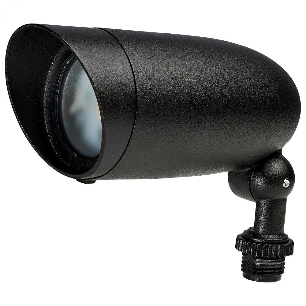 Nuvo 62-1197 LED Landscape Flood; 6 Watt; Matte Black Finish; 3000K; 1