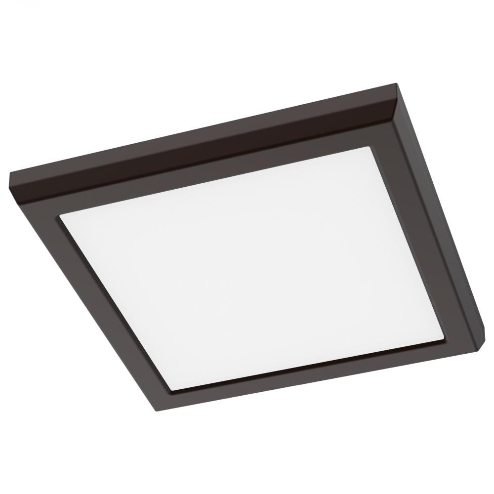 Nuvo 62-1916 Blink Performer - 10 Watt LED; 7 Inch Square Fixture; Bro