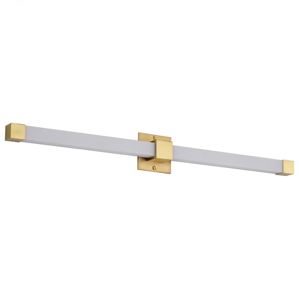 Nuvo 62-2632 Brightwyn; 35 Inch LED Vanity; Brushed Brass Finish