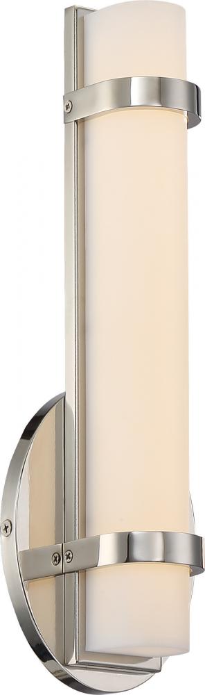Nuvo 62-931 Slice - LED Wall Sconce - Polished Nickel Finish