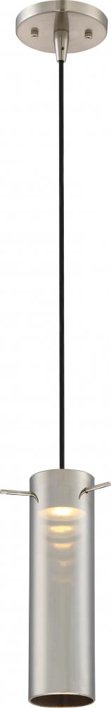 Nuvo 62-954 Pulse; LED Mini Pendant with Mirrored Glass; Brushed Nicke