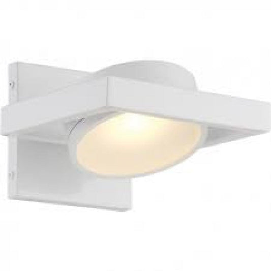 Nuvo 62-992 Hawk - LED Wall Sconce with Pivoting Head - White Finish