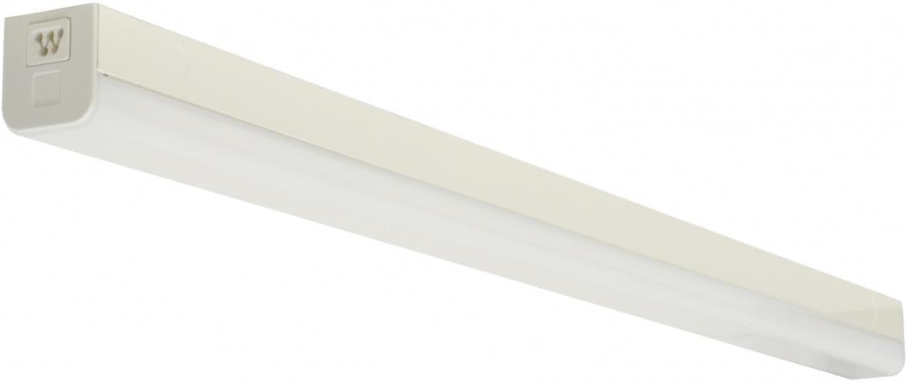 Nuvo 65-1126 LED 4 ft.- Slim Strip Light - 38W - 5000K - White Finish 