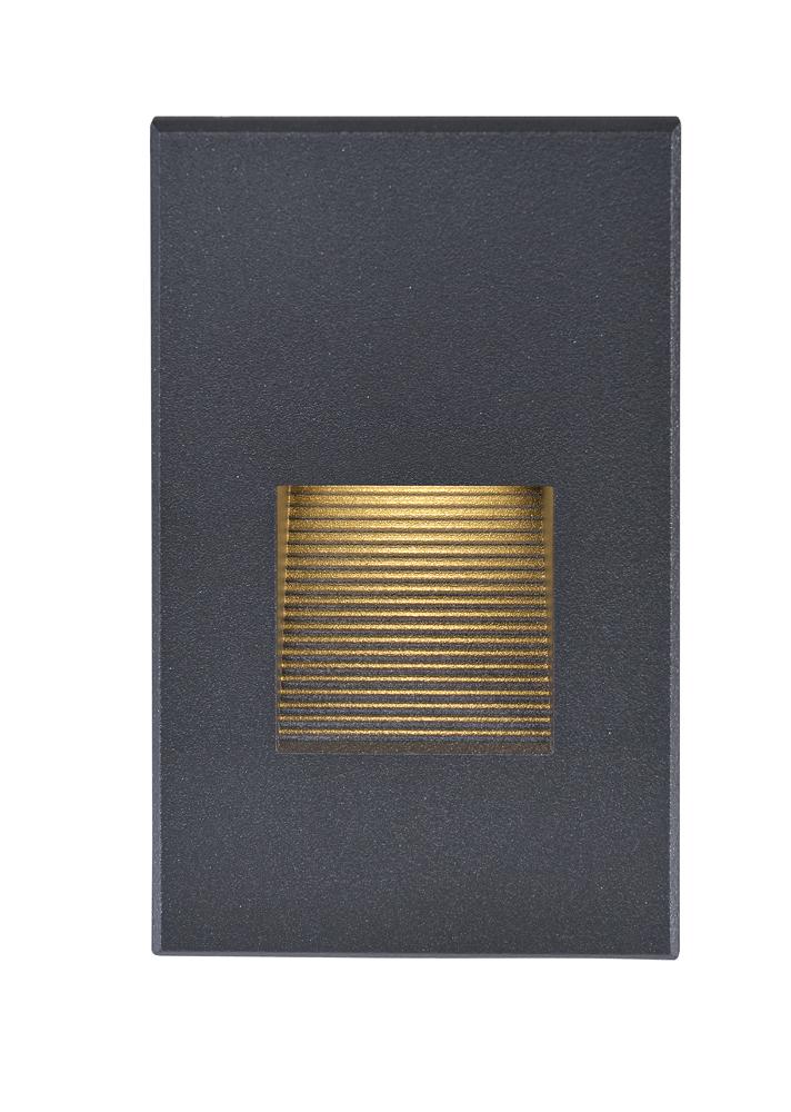 Nuvo 65-401 LED Vertical Step Light - 3W - 3000K - Bronze Finish - 120