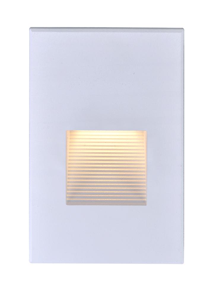 Nuvo 65-405 LED Vertical Step Light - 3W - 3000K - White Finish - 120V