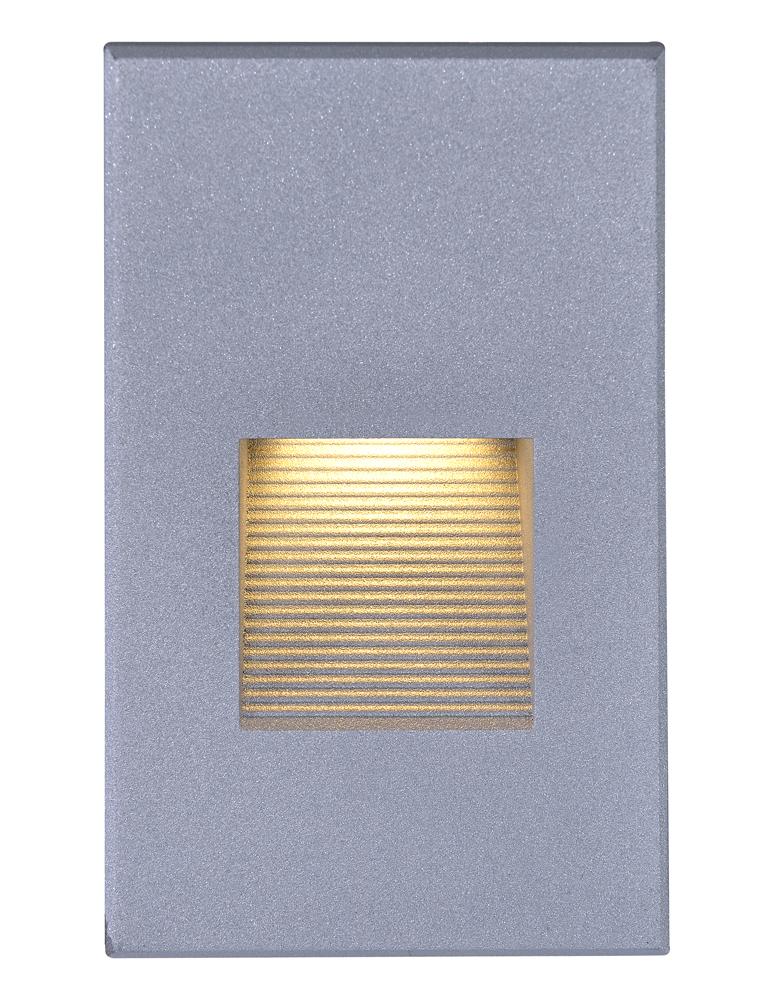 Nuvo 65-409 LED Vertical Step Light - 3W - 3000K - Gray Finish - 120V