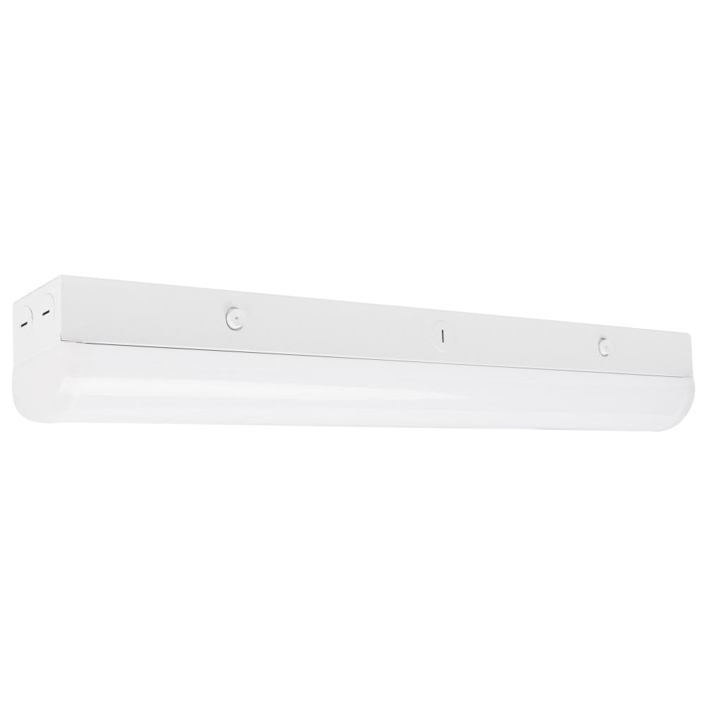 Nuvo 65-698 LED 2 ft.; Linear Strip Light; 20W; White Finish; CCT Sele