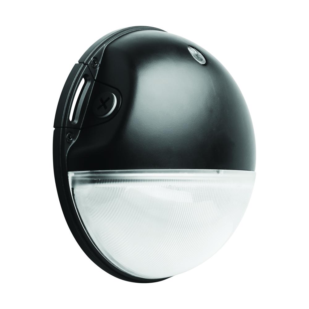 Nuvo 65-750 LED Small Round Wall Pack; 20W; CCT Selectable; Bypassable