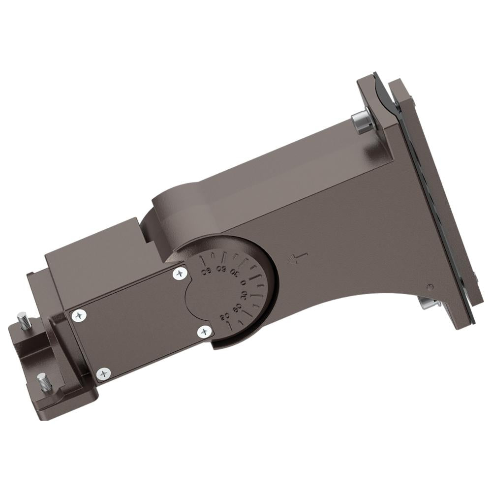 Nuvo 65-870 Area Light; Universal; Direct and Slip Fitter Mount; Bronz