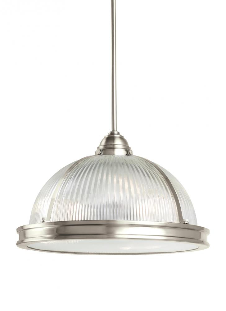 Generation Lighting 65062EN3-962 Pratt Street Prismatic Three Light Pendant