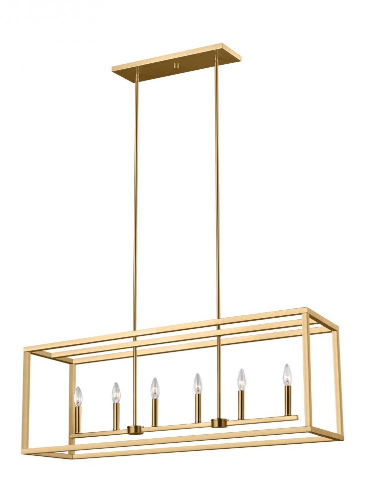 Generation Lighting 6634506-848 Six Light Island Pendant