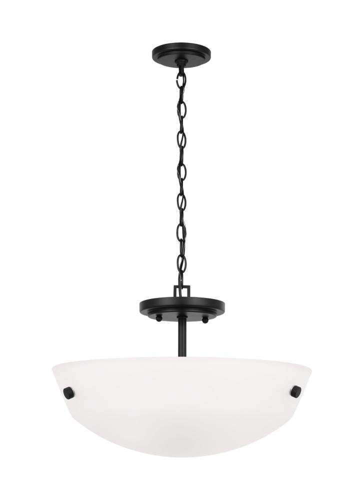 Generation Lighting 7715202EN3-112 Kerrville Two Light Semi-Flush Convertible Pendant