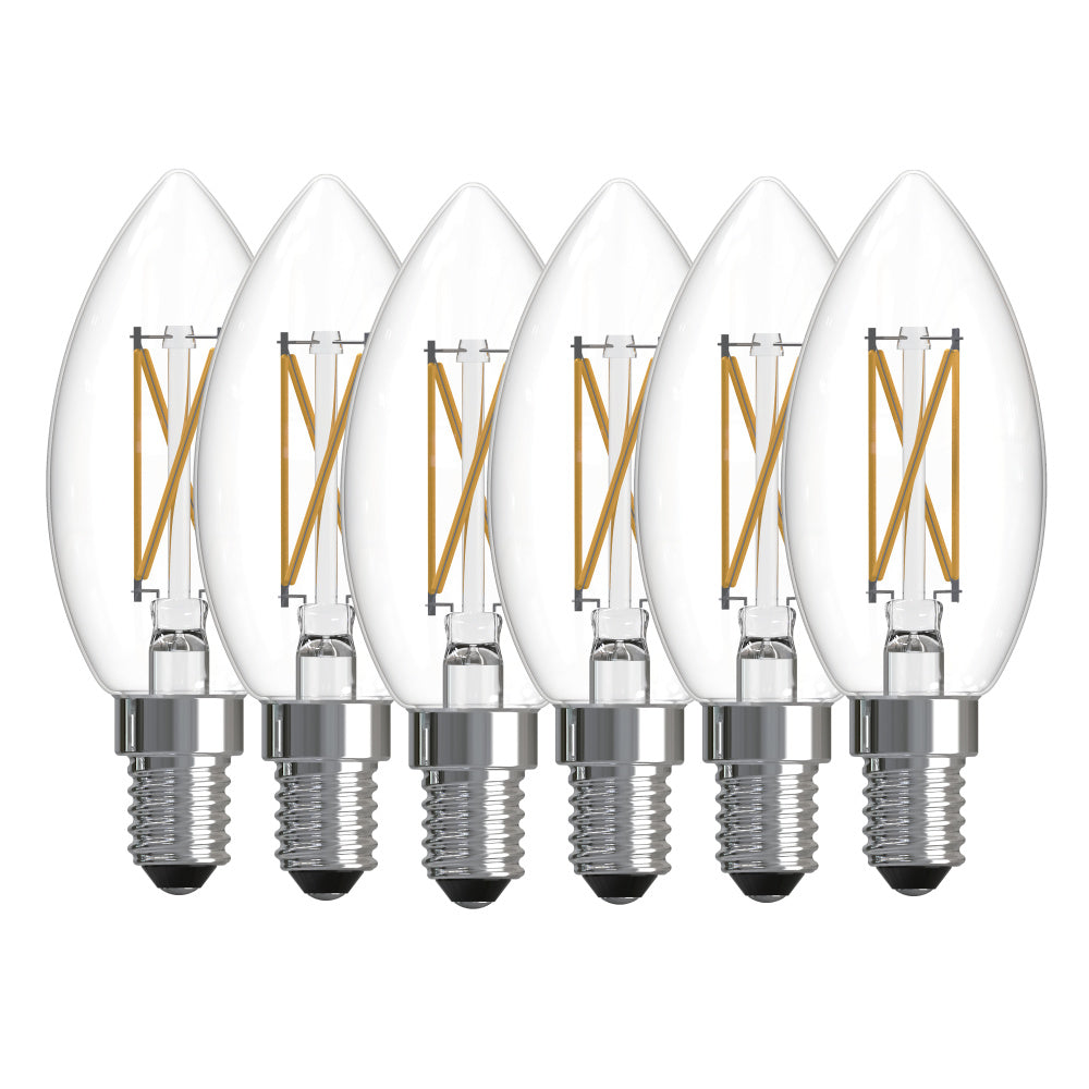Bulbrite 776231 LED4B11/40K/FIL/D/B/2/6P