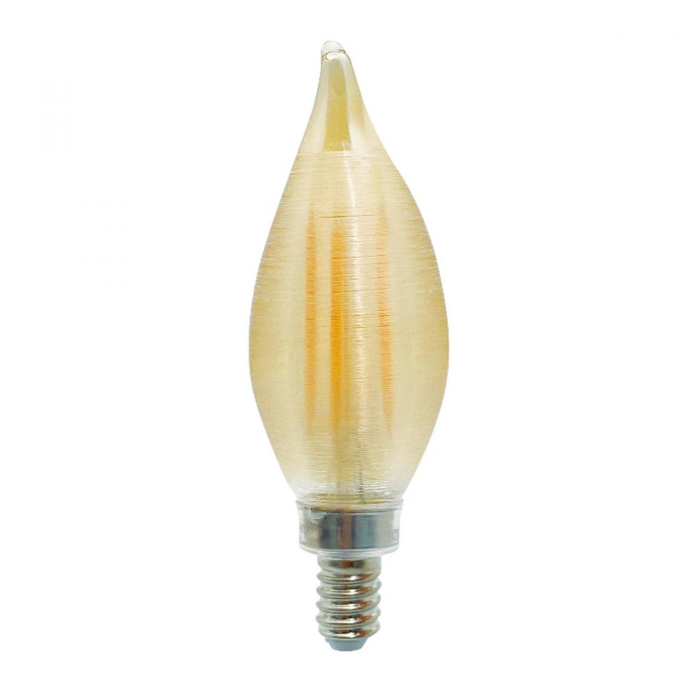 Bulbrite 776591 LED4C11/21K/FIL/SPUN/AMB
