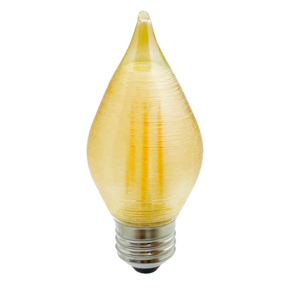 Bulbrite 776593 LED4C15/21K/FIL/SPUN/AMB