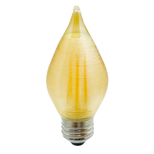 Bulbrite 776593 LED4C15/21K/FIL/SPUN/AMB