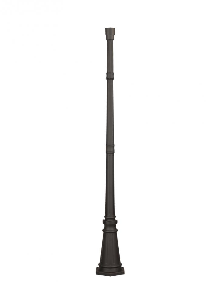 Generation Lighting 2272145 Outdoor Posts traditional -light outdoor exterior aluminum post in black finish in black finish