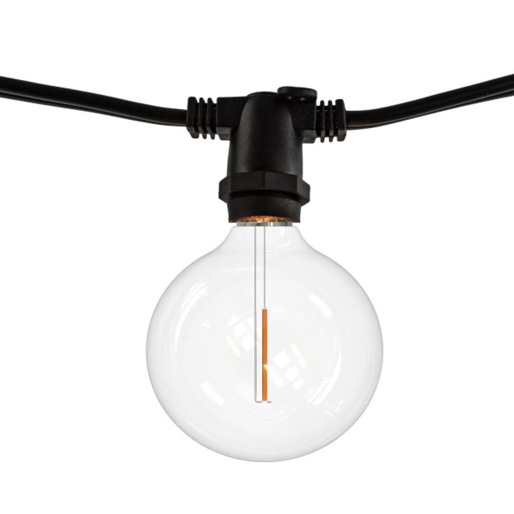 Bulbrite 812123 STRING10L/14FT/16IN/E12/BLACK/LED/G16