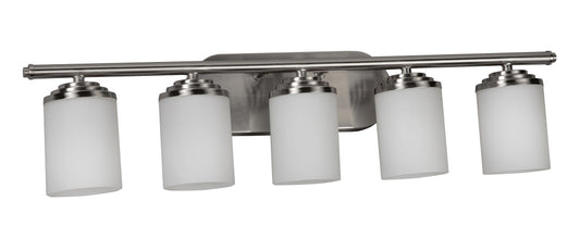 AFX 837833 Waterford 5 Light LED Vanity 120V 45W 2700K SN