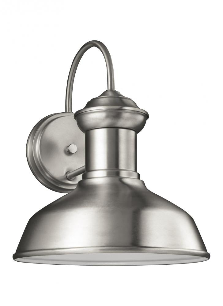Generation Lighting 8547701-04 Fredricksburg traditional 1-light outdoor exterior Dark Sky compliant small wall lantern sconce in s