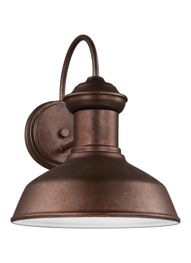 Generation Lighting 8547701-44 Fredricksburg traditional 1-light outdoor exterior Dark Sky compliant small wall lantern sconce in w