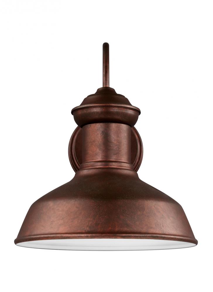 Generation Lighting 8547701EN3-44 Fredricksburg traditional 1-light LED outdoor exterior Dark Sky compliant small wall lantern sconce