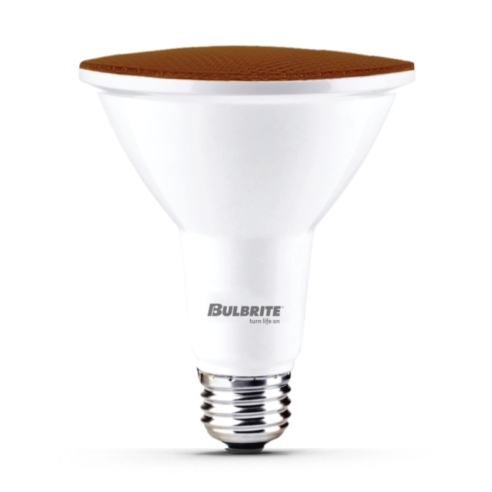 Bulbrite 772501 15W LED PAR38 AMBER FLOOD WET DIMMABLE
