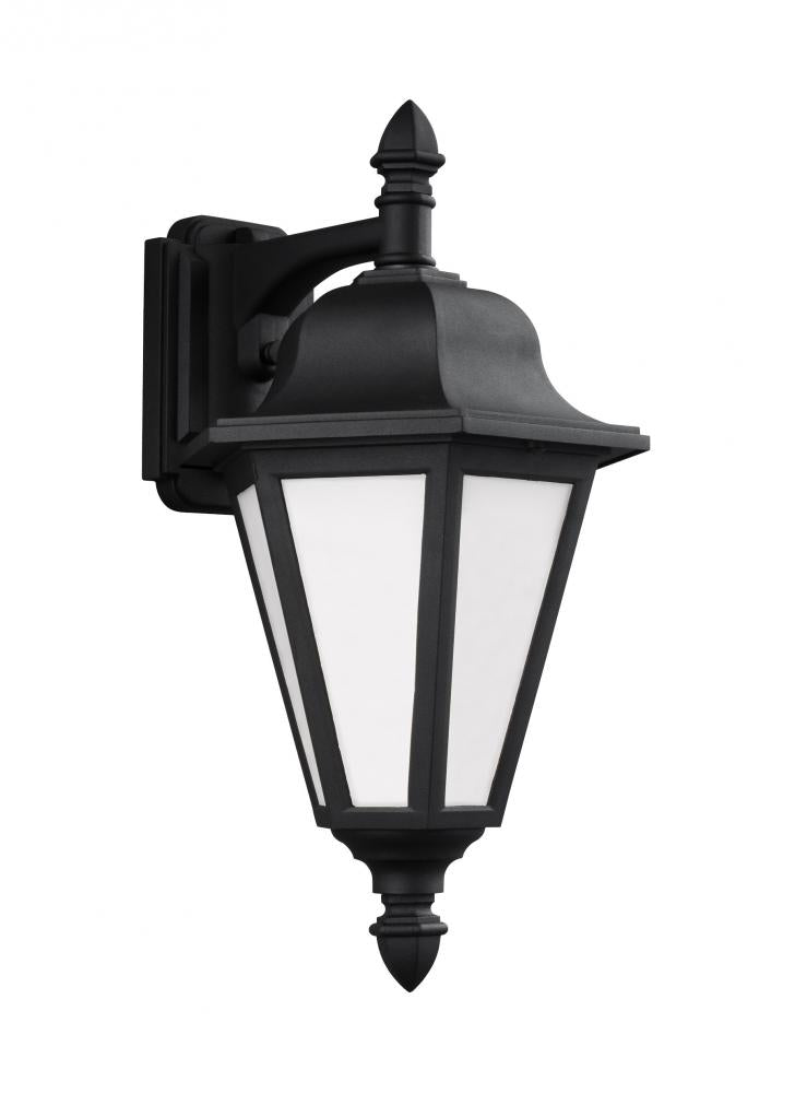 Generation Lighting 89825EN3-12 Brentwood traditional 1-light LED outdoor exterior medium downlight outdoor wall lantern sconce in b