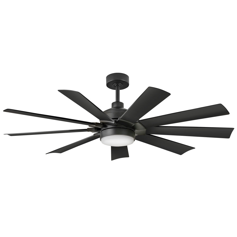 Hinkley 904260FBB-LWD Turbine 60" LED Smart Fan