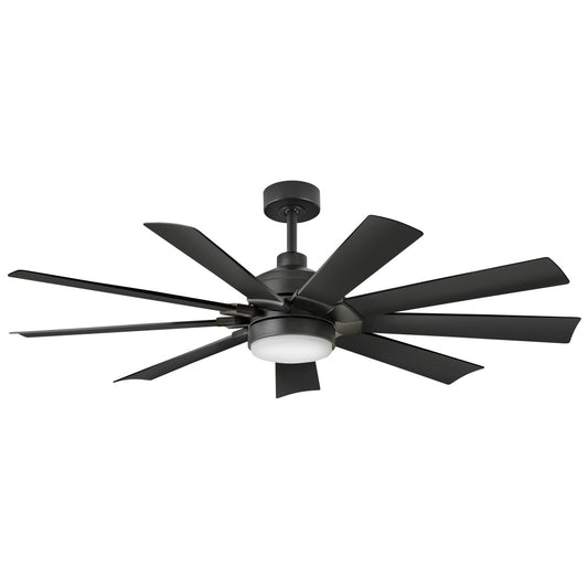 Hinkley 904260FBB-LWD Turbine 60" LED Smart Fan