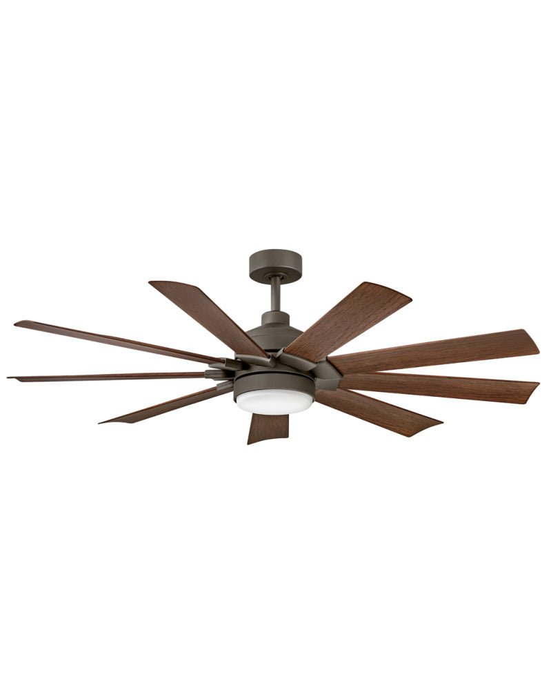 Hinkley 904260FMM-LWD Turbine 60" LED Smart Fan