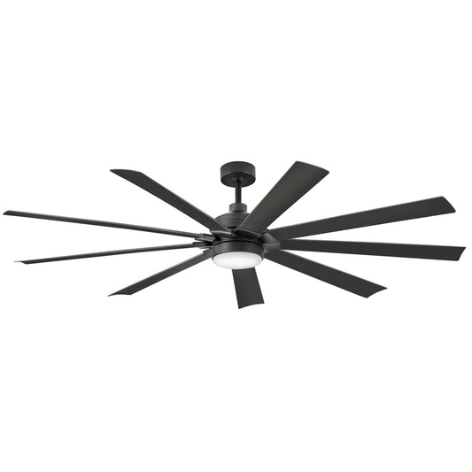 Hinkley 904280FBB-LWD Turbine 80" LED Smart Fan