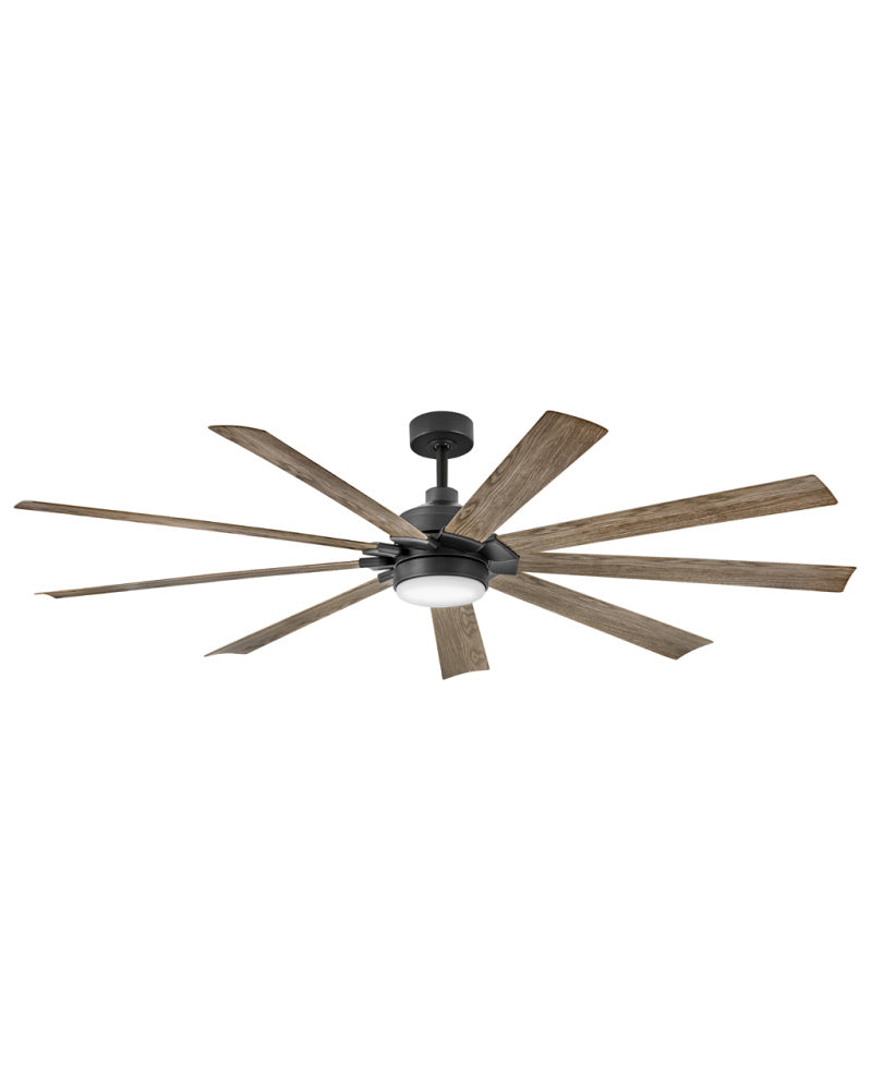 Hinkley 904280FMB-LWD Turbine 80" LED Smart Fan