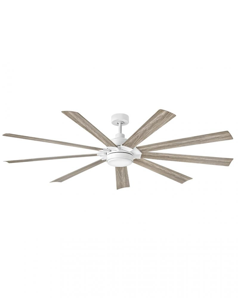 Hinkley 904280FCW-LWD Turbine 80" LED Smart Fan