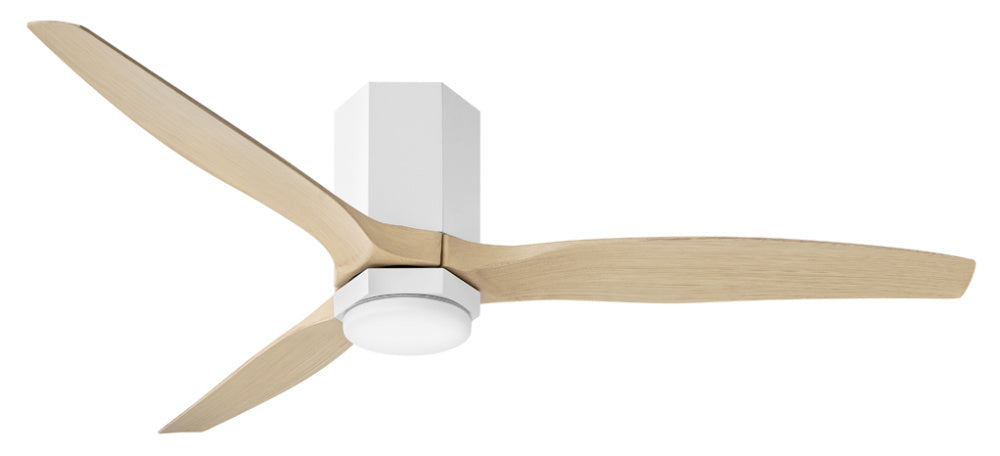 Hinkley 905852FMW-LDD Facet 52" LED Smart Fan
