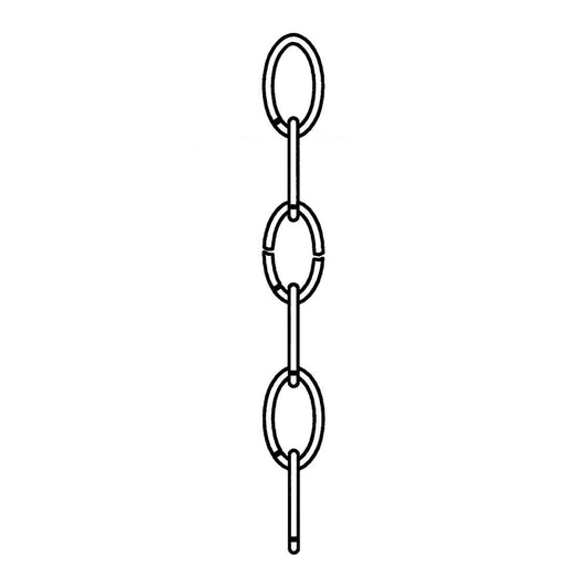 Generation Lighting 9100-71 Steel Chain in Antique Bronze Finish
