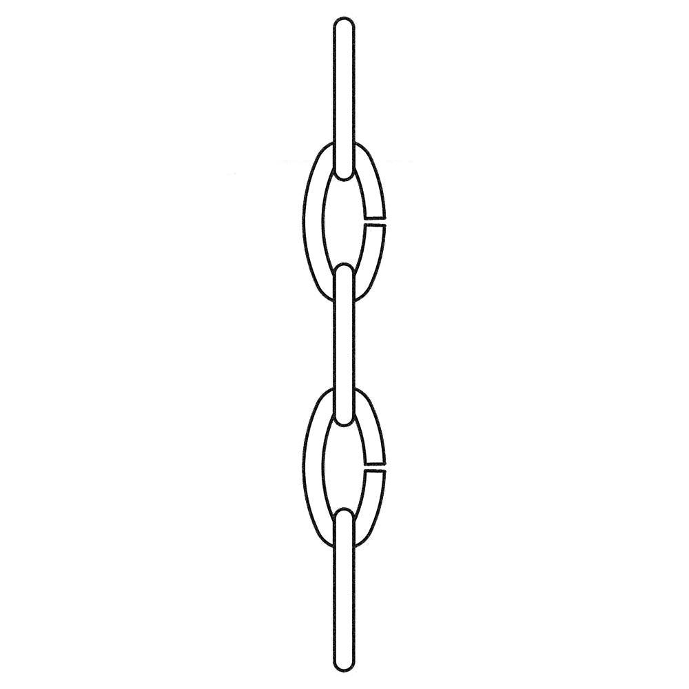 Generation Lighting 9116-710 Decorative Chain in Burnt Sienna Finish
