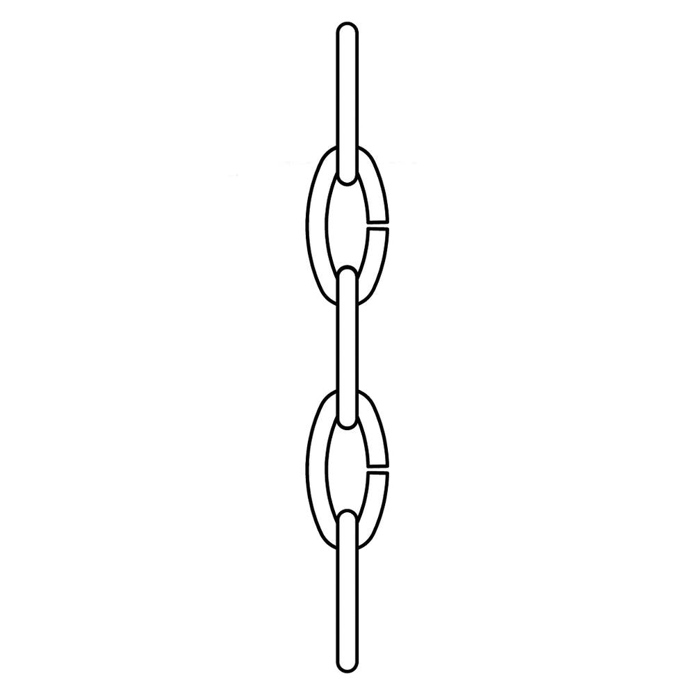 Generation Lighting 9116-839 Decorative Chain in Blacksmith Finish