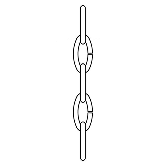 Generation Lighting 9116-965 Decorative Chain Antique Brushed Nickel Finish