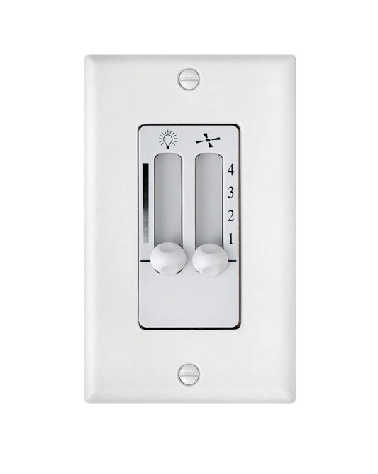 Hinkley 980008FWH Wall Contol 4 Speed Dual Slide