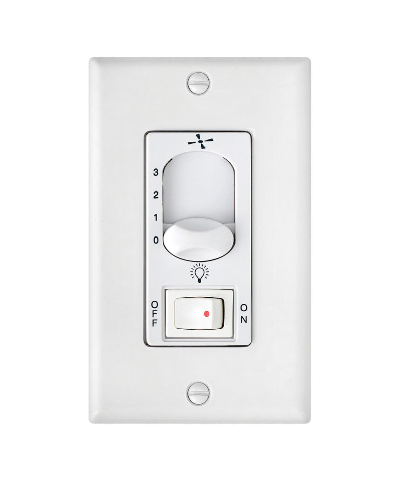 Hinkley 980009FWH Wall Control 3 Speed On/Off Switch
