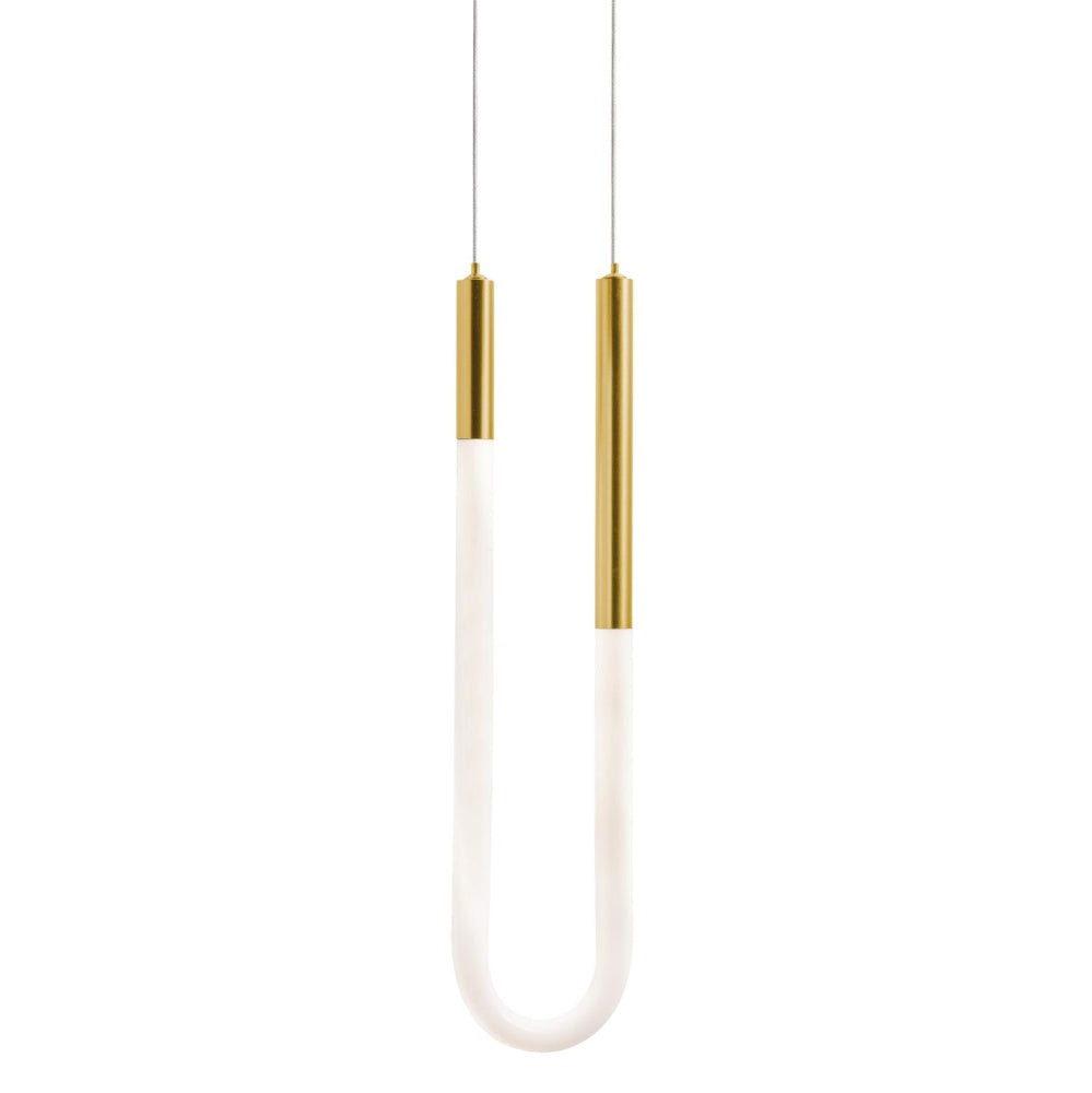 AFX ADEP06LAJUDLB Adel Single LED Pendant,120-277V,13W,5 CCT,LB