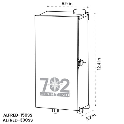 702 Lighting ALFRED 150W Transformer