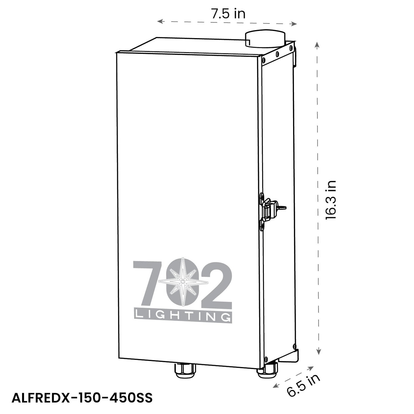 702 Lighting ALFREDX Upgradable Transformer • 150W-450W