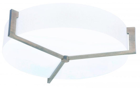 AFX APF1214LAJUDWG-LW Apex 14'' LED Ceiling - Weathered Grey - Linen W