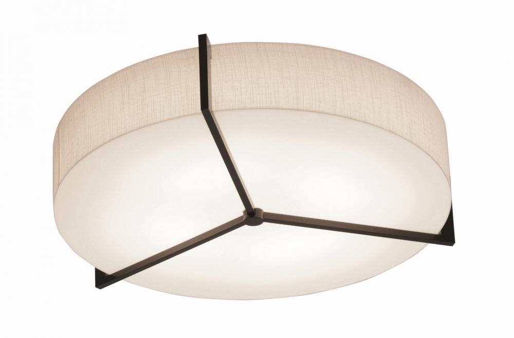 AFX APF1524LAJUDES-JT Apex 17'' LED Ceiling - Espresso Finish - Jute S
