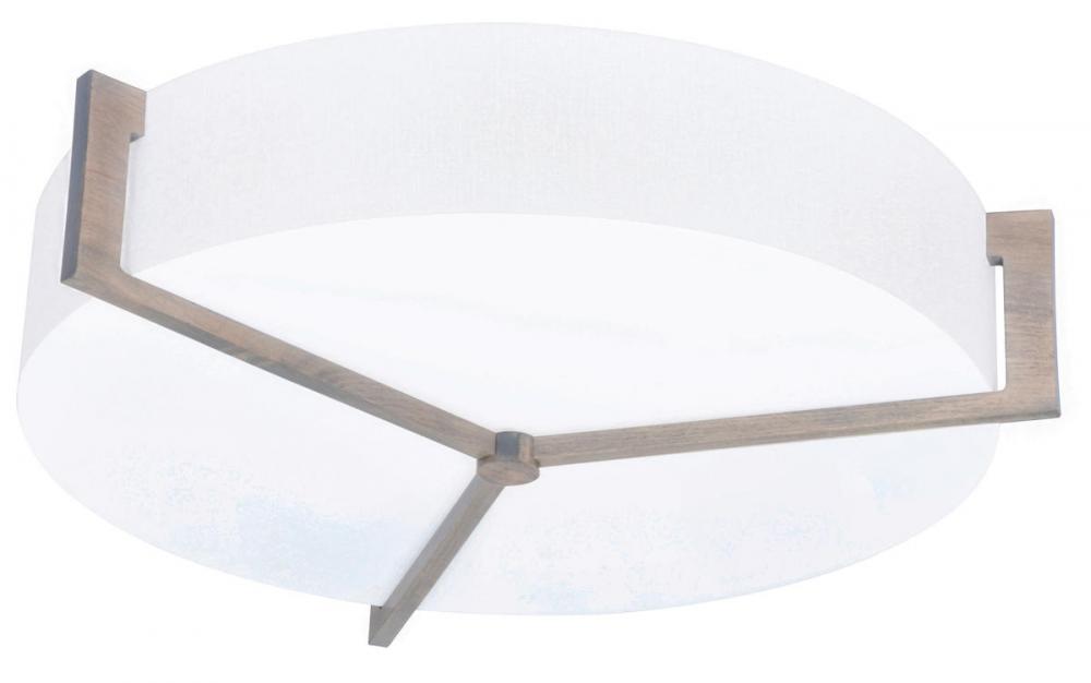 AFX APF1932LAJUDWG-LW-BB Apex 21'' LED Flush,120-277V,3 CCT,WG,LW,BB