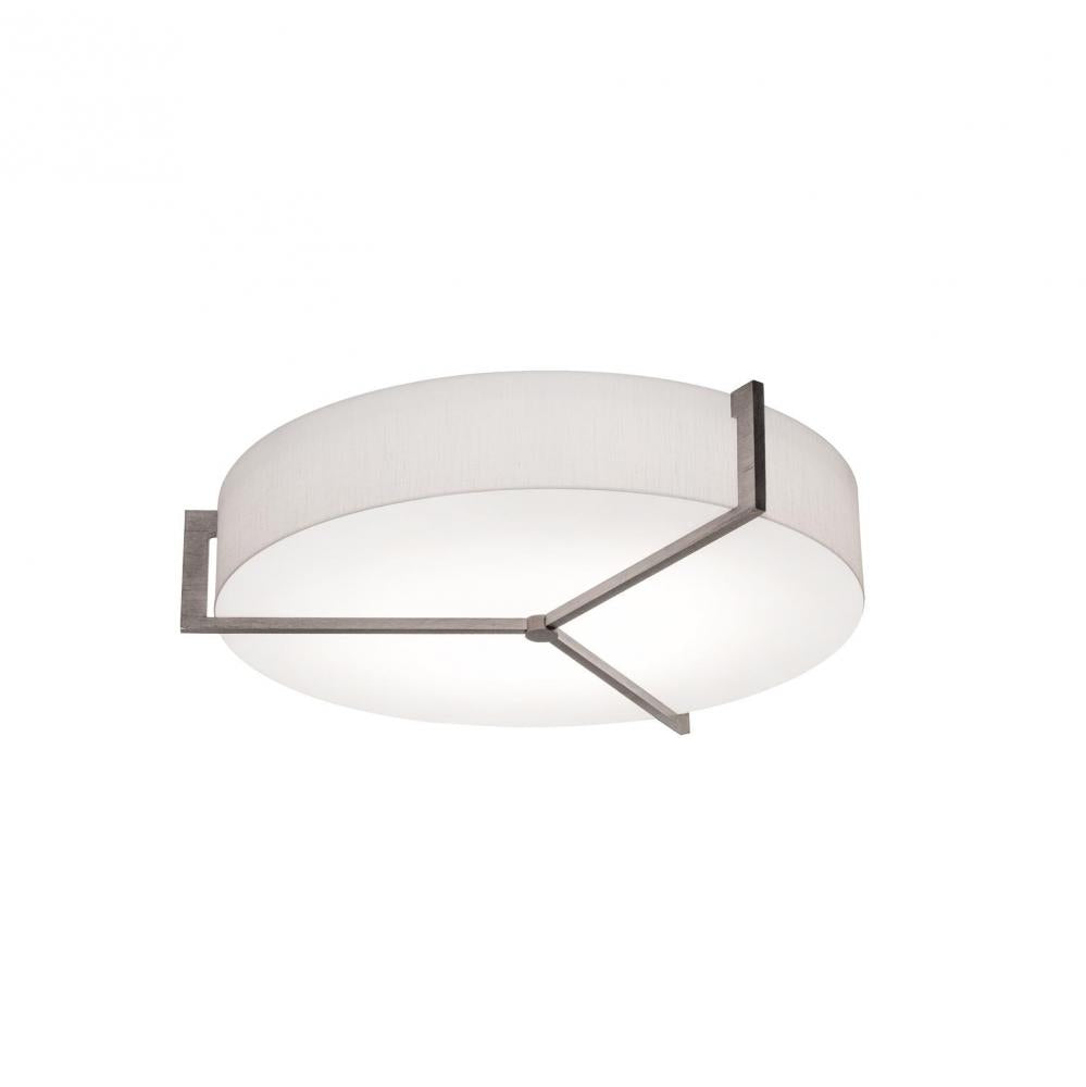 AFX APF1932MBWG-LW Apex 21'' Med Base Flush Mount - WG w/ LW